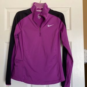 NIKE Running Dry Fit Quarter Zip size Medium